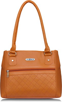 

Aisna Hand-held Bag(Tan)