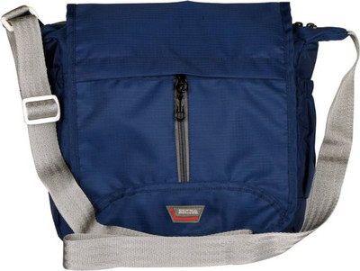 

Ultra Digits Men Casual Blue Polyester Sling Bag