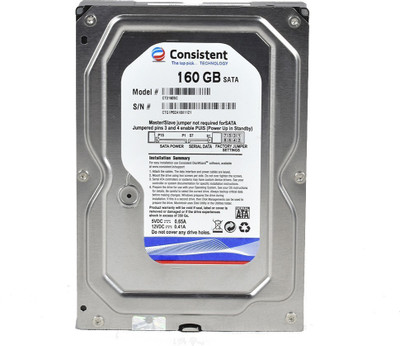 

consistent 160 160 GB Desktop Internal Hard Disk Drive (160gb)