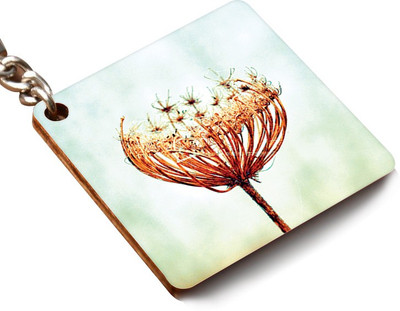 

CRAZYINK KCSQUARE-Different Flower Key Chain