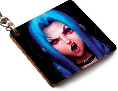 

CRAZYINK KCSQUARE-Anime Girl Attitude Key Chain