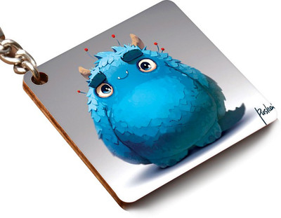 

CRAZYINK KCSQUARE-Blue Character Key Chain