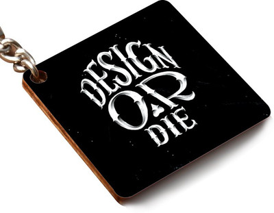 

CRAZYINK KCSQUARE-Design or Die Key Chain