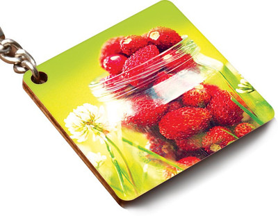 

CRAZYINK KCSQUARE-Lichi in jar Key Chain