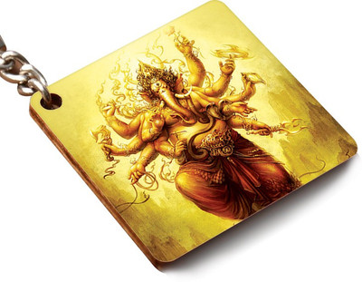 

CRAZYINK KCSQUARE-Ganesha Large Avatar Key Chain