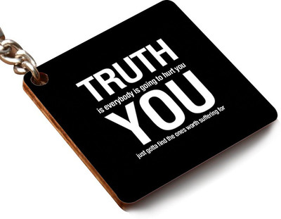

CRAZYINK KCSQUARE-TRUTH Key Chain