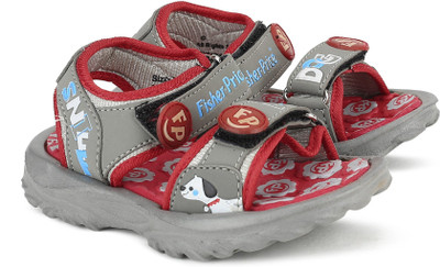 

Fisher-Price Boys Velcro Strappy Sandals(Grey
