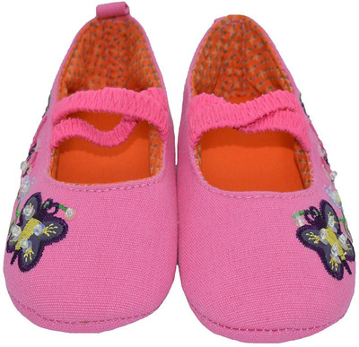 

Baby Bucket Girls Slip on Formal Boots(Pink