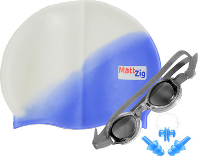 

MattZig ACE (One Cap + One Goggle + Ear Plug + Nose Clip) Swimming Kit