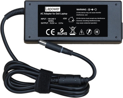 

Lapower Inspiron 3379, 7350, 3552, 5559 45 W Adapter(Power Cord Included)