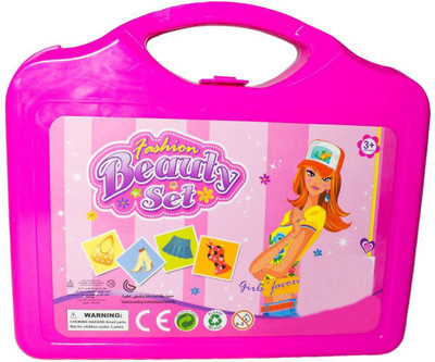 

Toyvala Beauty Set Make Up Kit for Girls(Pink)
