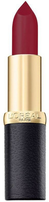 

L'Oreal Paris Color Riche Moist Matte Lipstick, 3.7g(218 Black Cherry, 3.7 g)