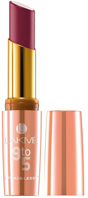 

Lakme 9 To 5 Creaseless Creme Lip Color Carmine Kick CR4(CR4 Carmine Kick)