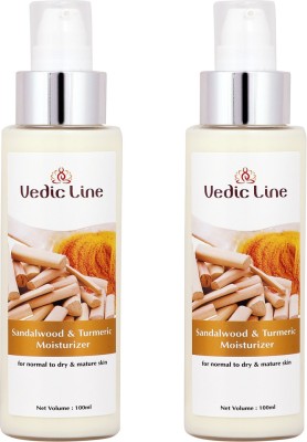 

Vedic Line Sandalwood & Turmeric Moisturizer (Pack Of 2)(200 ml)