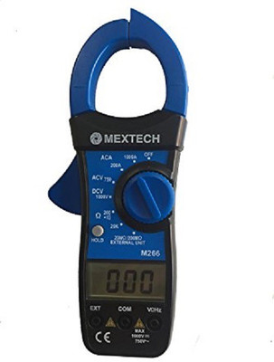 Mextech DT-117 with Calibration Certificate Digital Multimeter(Blue 6000 Counts)