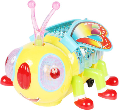 

Planet of Toys Electric Bee With Music And Light For Toddlers(Multicolor)