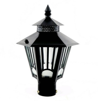 Shri Mahal Antiques 1031 Gate Light Outdoor Lamp(Black)