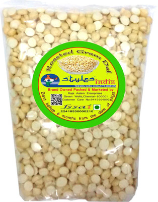 

Stylesindia Roasted Bengal Gram Yellow (Split, 500 g)