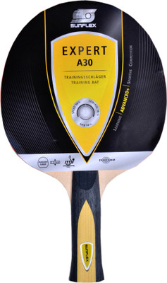 

sunflex 10325 Black, Yellow Table Tennis Racquet(164 g)