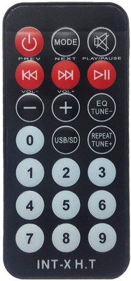 

Vinstar HT-01 home theater remote compatible with Intex home theater Remote Controller(Black)
