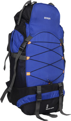 

MIRROR Climate Proof, Hiking Backpack 60Lts Rucksack - 60 L(Blue)