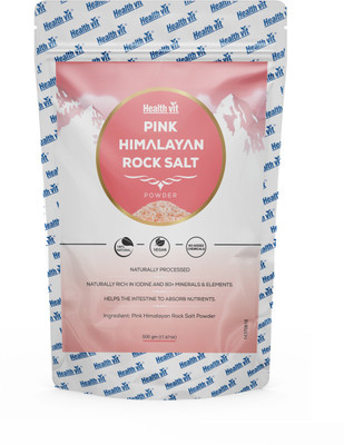 

HealthVit Pink Himalayan Rock Salt(500 g)