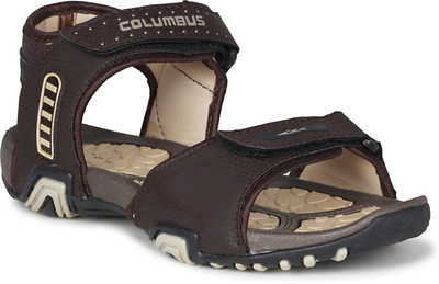 

Columbus Men Brown Sports Sandals