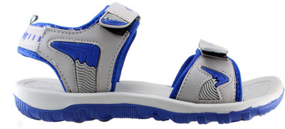 

Claptrap Men Grey Sports Sandals