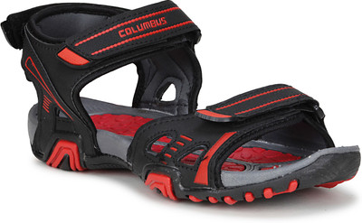 

Columbus Men Red Sports Sandals
