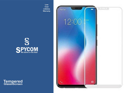 SPYCOM Edge To Edge Tempered Glass for Vivo V9(Pack of 1)