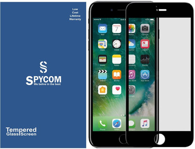 SpyCom Tempered Glass Guard for Apple Iphone 6s Plus(edge to edge cover tempered glass)(Pack of 1)
