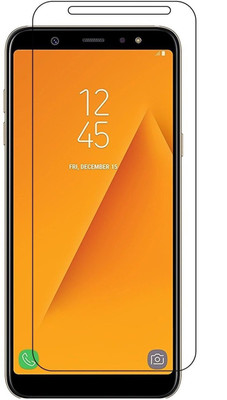 Colorcase Tempered Glass Guard for Samsung Galaxy A6 Plus(Pack of 1)