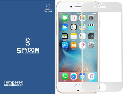 SpyCom Tempered Glass Guard for Apple Iphone 6s Plus(edge to edge cover tempered glass)(Pack of 1)