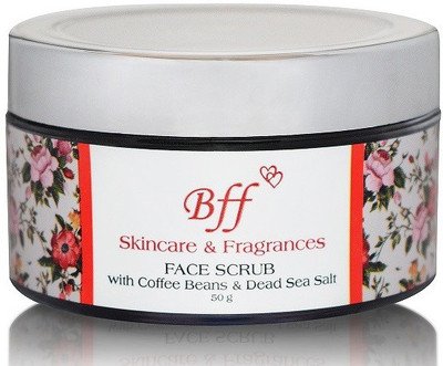 

Bff Face Scrub With Coffee and Dead Sea Salt For Skin Tightening and Brightening. 50 Grams. 100% Certified Organic Scrub(50 g)