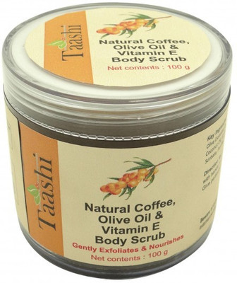 

TAASHI Natural Coffee, Olive Oil & Vitamin E Body Scrub(100 g)