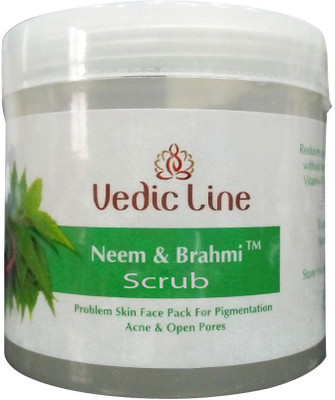 

Vedic Line Neem and Brahmi Scrub Problem Skin Scrub(100 ml)
