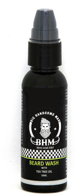 

Big Handsome Man Beard Wash, 50 ml | Vitamin E & Tea Tree Oil | Sulphate & Paraben Free(50 ml)
