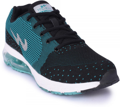 

Campus Geo Running Shoes For Men(Black, Green, Black tblue
