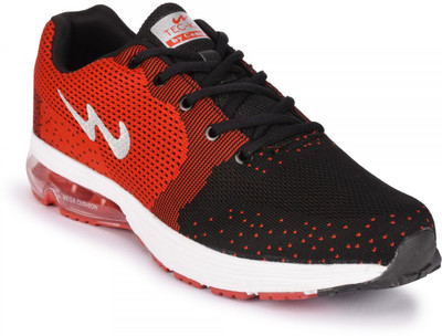 

Campus Geo Running Shoes For Men(Black, Red