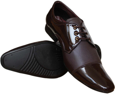 

SAIJARA Derby For Men(Brown