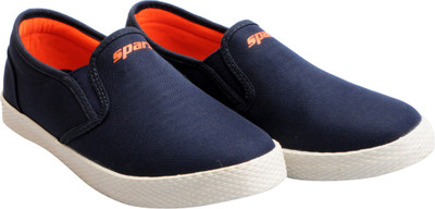 

Sparx Canvas Loafers For Men(Navy, Orange