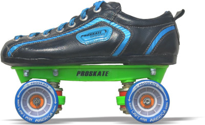 

Proskate Captain America QSS 54 Roller Skate Combo Quad Roller Skates - Size J9-S12 UK(Red)