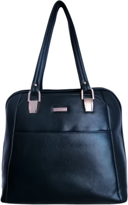

Super Women Casual Black Genuine Leather Shoulder Bag