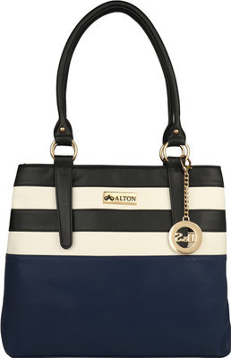 

ALTON Women Casual Black Leatherette Shoulder Bag