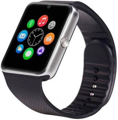

NY Bluetooth Touch Screen for Android and IOS GT08 Smartwatch(Silver Strap Free Size)