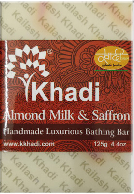 

Khadi Almond Milk & Saffron Soap(125 g)