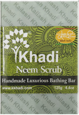 

Khadi Neem Scrub Soap(125 g)