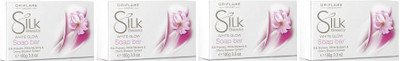 

Oriflame Sweden Silk Beauty White Glow Bar set(400 g)
