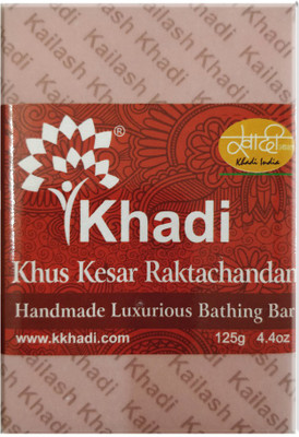 

Khadi Khus Kesar Raktachandan Soap(125 g)