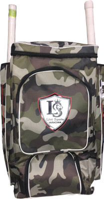 

Live Sports Cricket Kit Bag(Green, Kit Bag)